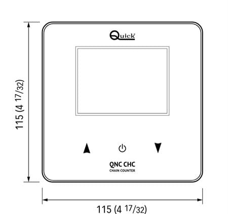 Quick QNC-CHC Zincir Sayaçlı Irgat Kumanda Paneli