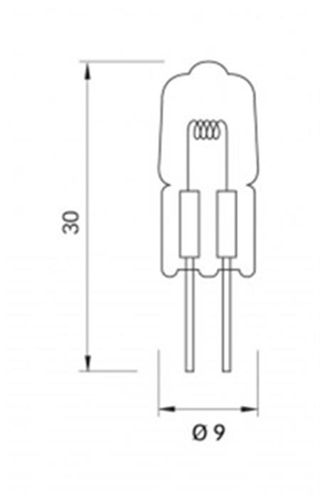 Quick Xenon Gazlı Halojen Ampul G4 28V 20W