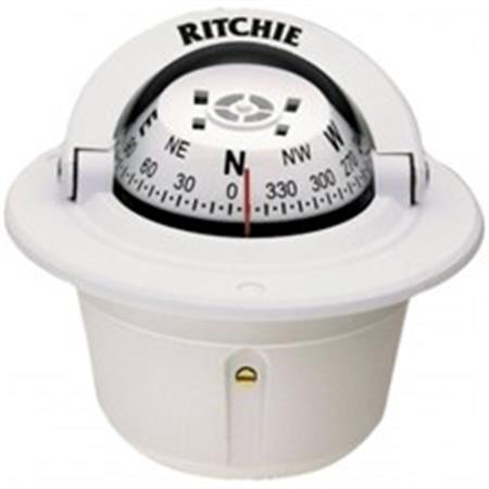 Ritchie Explorer F-50 Gömme Pusula Beyaz