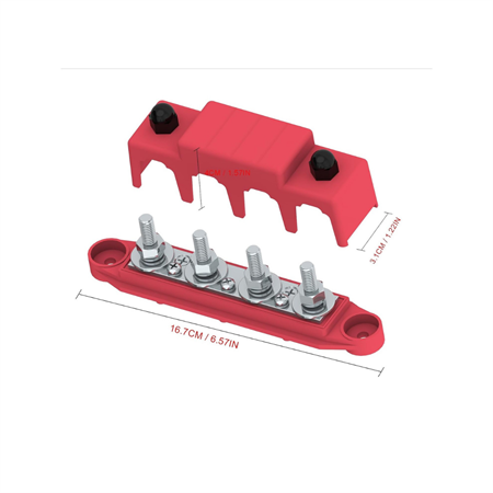 Şase Terminali 4 lü Takım 10 MM 250 Amper 