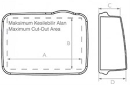 Scanpod güverteye montaj pod