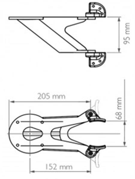 Scanstrut Kamera direk platformu