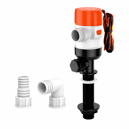 Seaflo Çek Valfli Dikey Livar Pompası 1100 GPH 12V