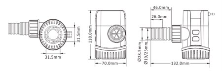 Seaflo Sintine Pompası Çek Valfli 800 GPH 12V