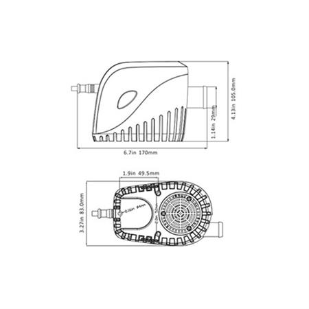 Seaflo Otomatik Sintine Pompası 1100 GPH 24V  1.8 A