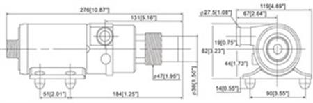 Seamaxx Maceratör Pompası 24V 450 Gal/Saat