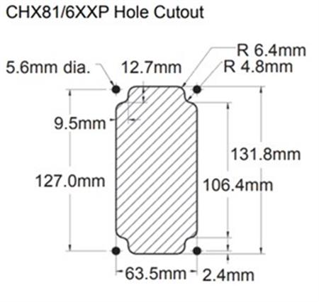 Seastar CHX8141 tekli kumanda kolu trimli
