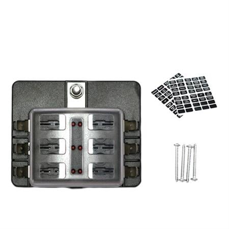 Sigorta Kutusu 6lı ikaz ışıklı kolay bağlantı