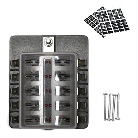 Sigorta Kutusu Q 10lu İkaz ışıklı