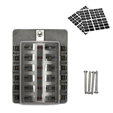 Sigorta Kutusu Q 12li İkaz ışıklı