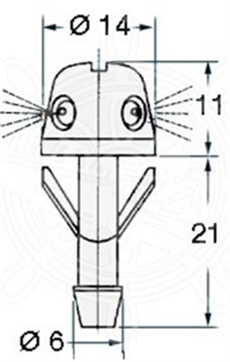 Silecek Su Fıskiyesi