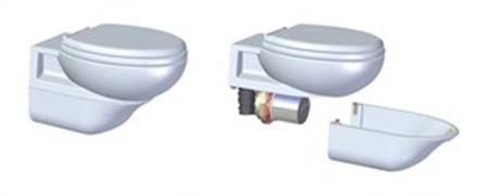 Sky Krem Taş Tuvalet 12V