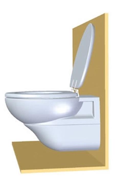 Sky Krem Taş Tuvalet 12V