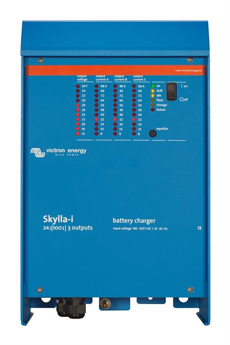 Victron Energy Skylla-i Akü Şarj Cihazı 24V 100A 3 Çıkış 230V