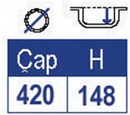 Smev 7306 Serisi Eviye Paslanmaz Çelik