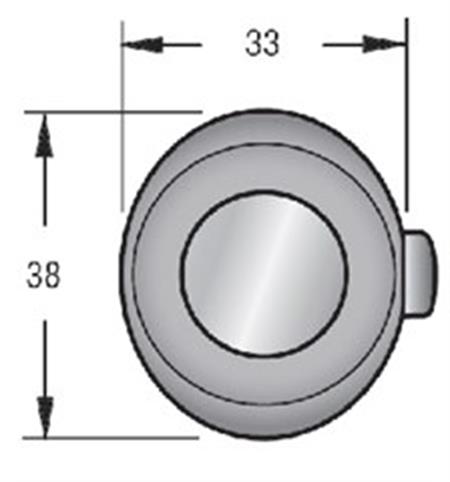 Southco Marine Point çekmece/dolap kulbu