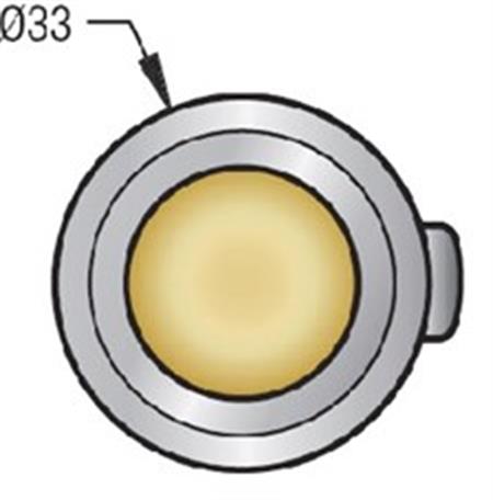 Southco Marine Point çekmece/dolap kulbu Saten Kromaj