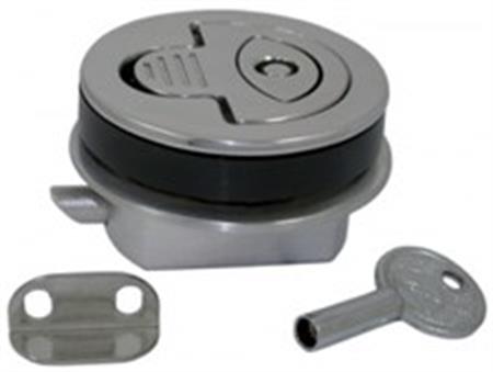 Southco Paslanmaz Çelik gömme kulp 60mm Kilitli