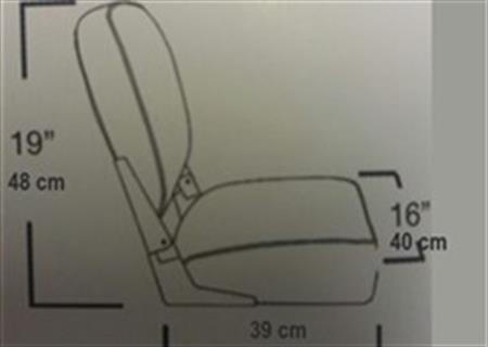 SPRINGFIELD EKONOMİK KATLANIR KOLTUK, MAVİ