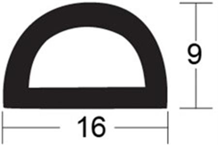 Taco Kauçuk Sünger Conta 9 mm