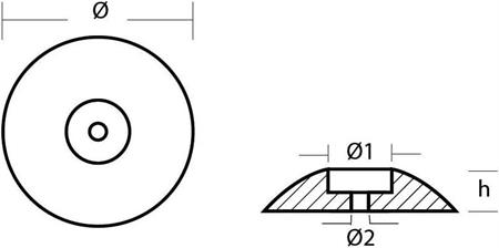 Tecnoseal Ufo Tutya Ø90mm