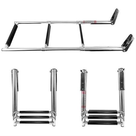 Teleskopik Merdiven 3lü Platform Üstü 254x879mm