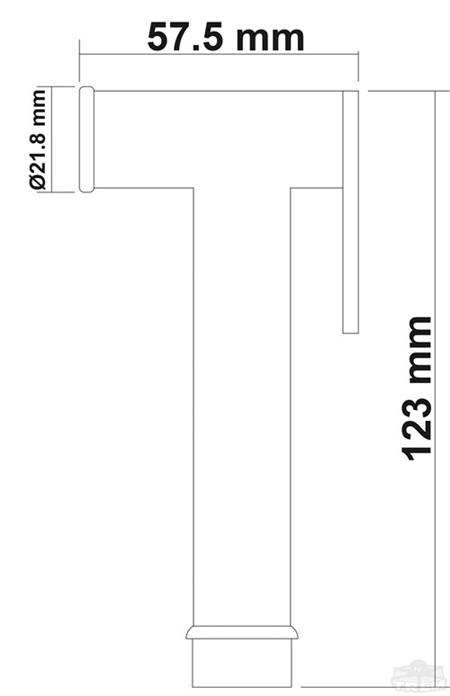 Trem Duş Başlığı, kromaj
