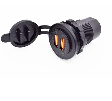 USB Soketi ikili 2.4A+QC3.0 12-24V