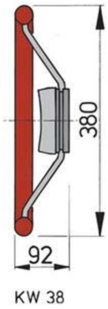 Vetus KW Dümen 38cm