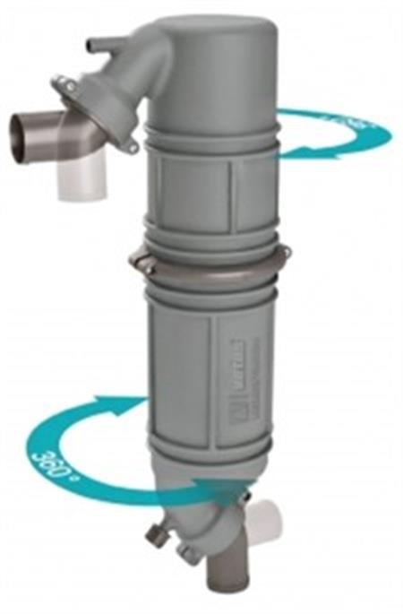 Vetus Muffler/Goose Neck 50 mm