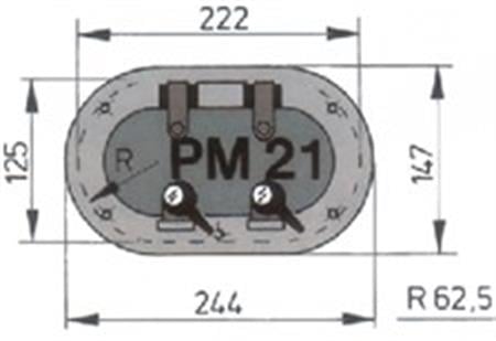 Vetus PM 21 Lomboz 147x244 mm
