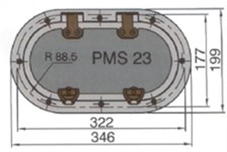 Vetus PMS 23 Lomboz 199x346mm