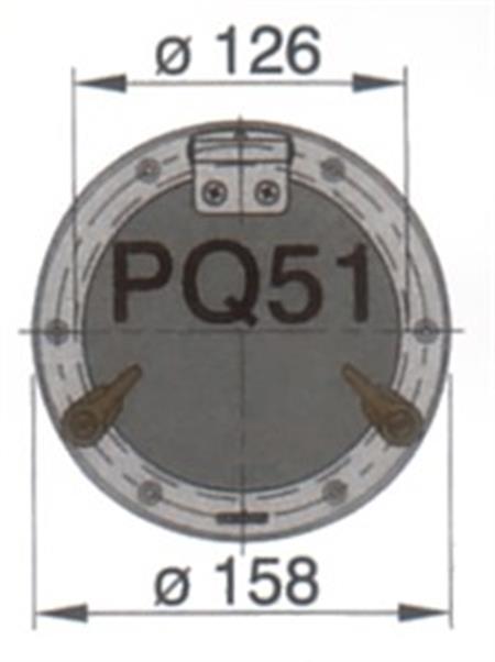 Vetus PQ 51 Lomboz Ø:158mm