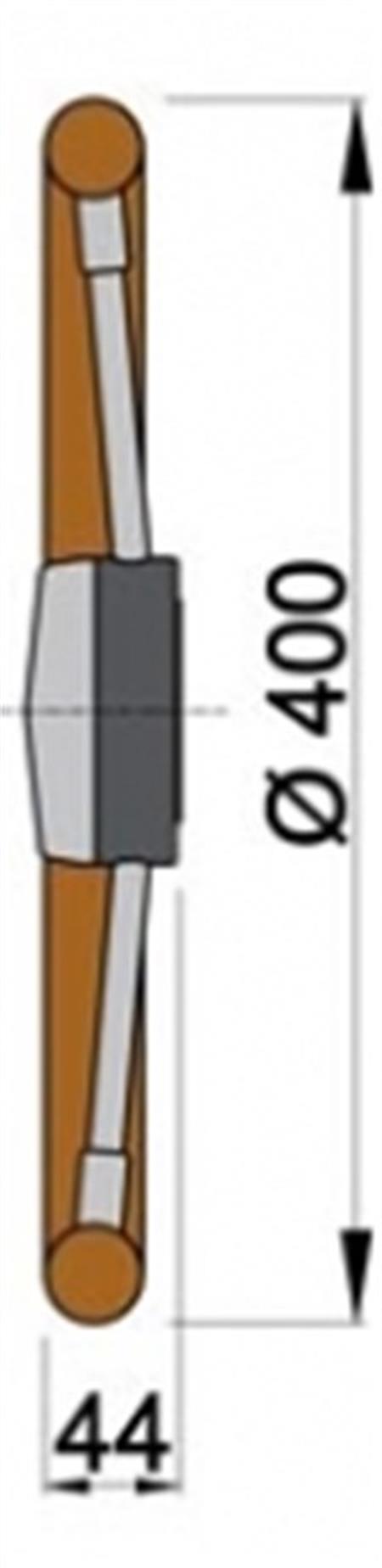 Vetus PRO40P Dümen 40cm