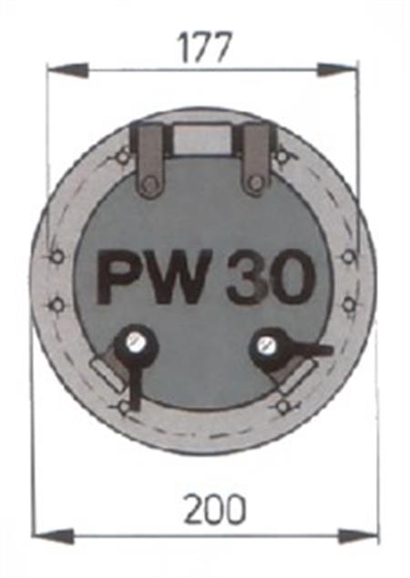 Vetus PW 30 Lomboz 200mm