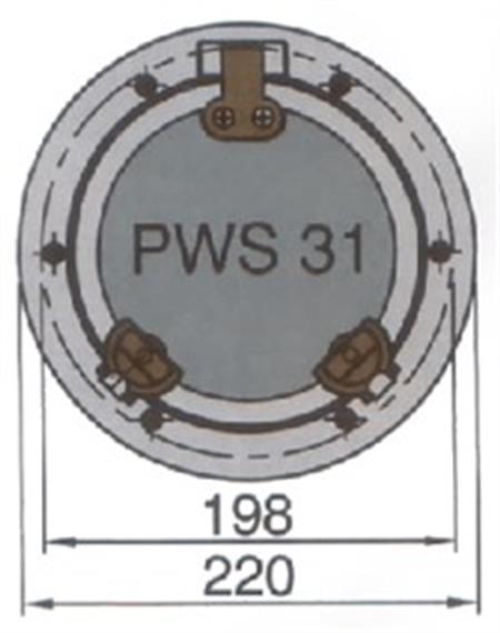 Vetus PWS 31 Lomboz Ø:220mm