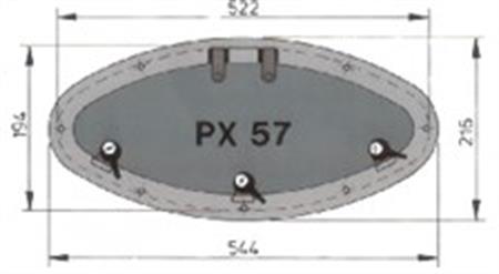 Vetus PX 5 Lomboz 216x544 mm