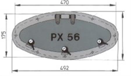 Vetus PX 56 Lomboz 197x492 mm