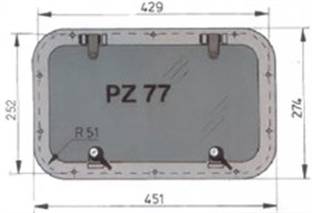 Vetus PZ 77 Lomboz 274x451mm