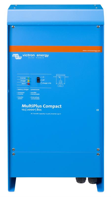 Victron Energy Multiplus Compact İnvertör/Redresör 12V-2000VA-80A