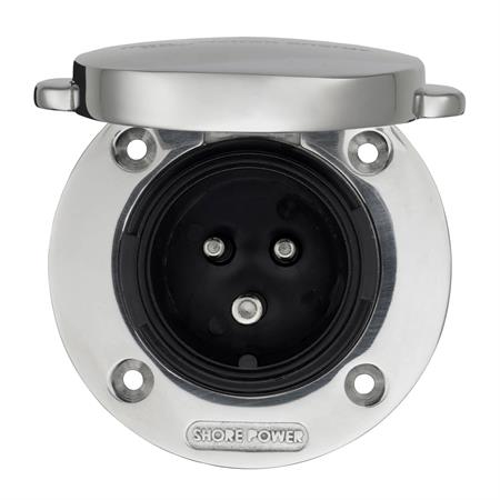 Victron Energy Paslanmaz Çelik Sahil Besleme Prizi 250VAC 32A