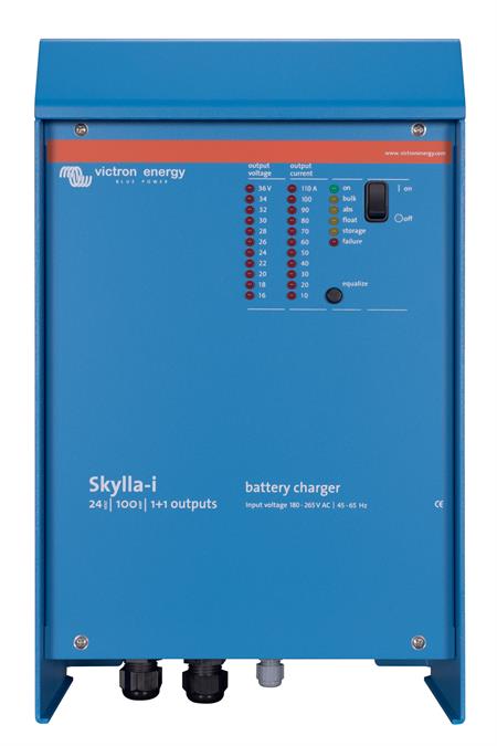 Victron Energy Skylla-i Akü Şarj Cihazı 24V 100A 1+1 Çıkış 230V