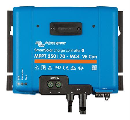 Victron Energy SmartSolar Şarj Kontrol Cihazı MPPT 250V-70A-MC4 VE.Can