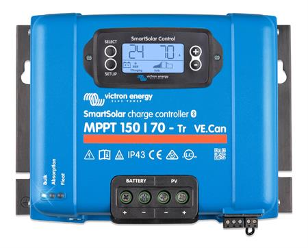 Victron Energy SmartSolar Şarj Kontrol Cihazı MPPT 150V-70A-Tr VE.Can