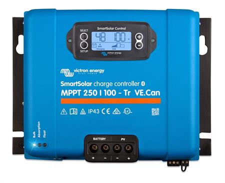 Victron Energy SmartSolar Şarj Kontrol Cihazı MPPT 250V-100A-Tr VE.Can