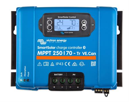 Victron Energy SmartSolar Şarj Kontrol Cihazı MPPT 250V-70A-Tr VE.Can