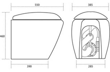 Vision Krem Tuvalet 12V
