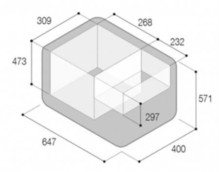 Vitrifrigo Portatif Buzdolabı-Dondurucu. Model VFP60