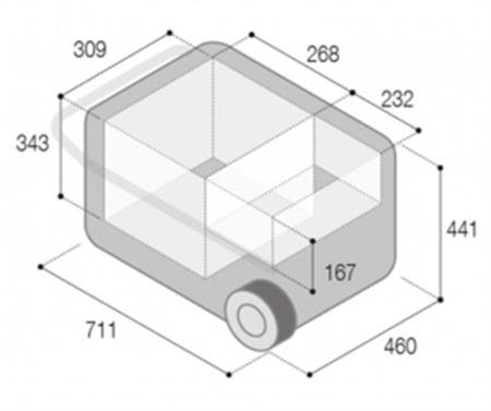 Vitrifrigo Portatif Buzdolabı-Dondurucu. Model VFT40