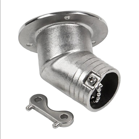 Water Dolum Kapağı Eğimli Krom 38mm